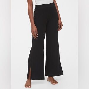 Gap Black Ribbed Pants in Modal (Size XS)